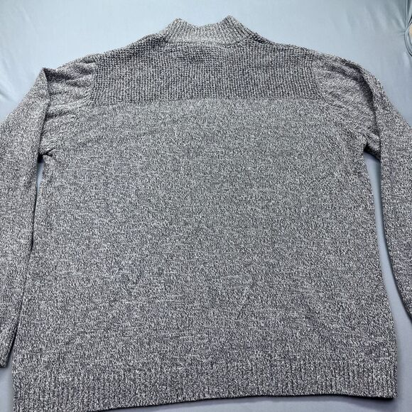 Flag & Anthem Sweater Mens XXL Beige Knit Pullover 1/4 Button Long Sleeve - Picture 14 of 15